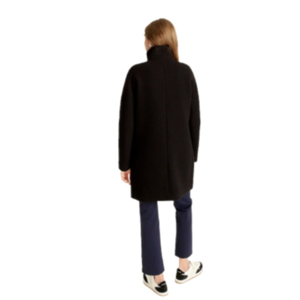 J. Crew Black Wool Pea Coat - Picture 3 of 10